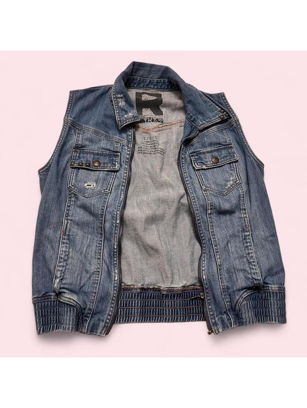 Roxy Women's Blue and Navy Gilet
